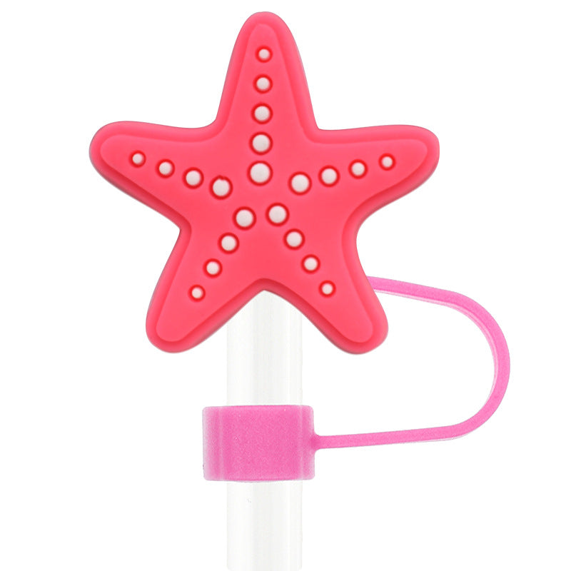 Wholesale Random 100pcs Summer Series Straw Tube Cap ACC-SCR-RYY065