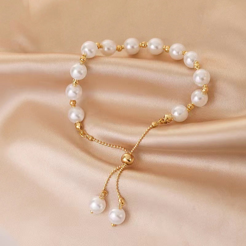 Wholesale  Pearl niche fairy gentle style  bracelet