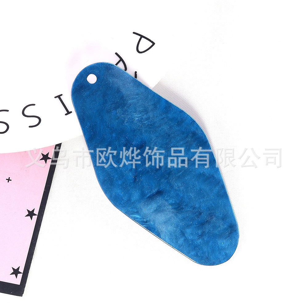 Wholesale 10PCS DIY Acrylic Letter Keychain/ Bookmark