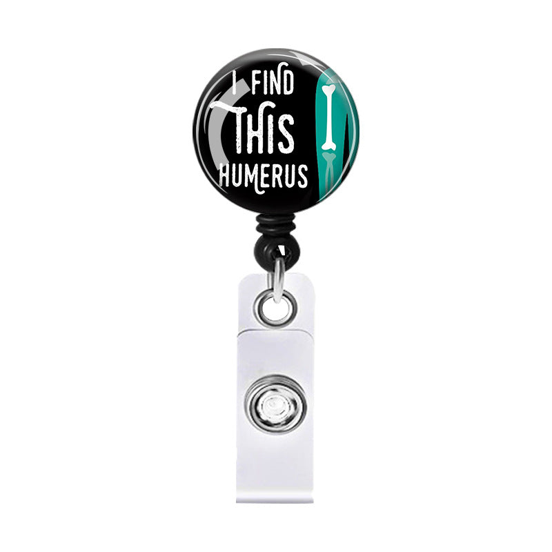 Wholesale Fashion Cartoon Organ Retractable Badge Holder ABS 650mm - Gift or Everyday Use