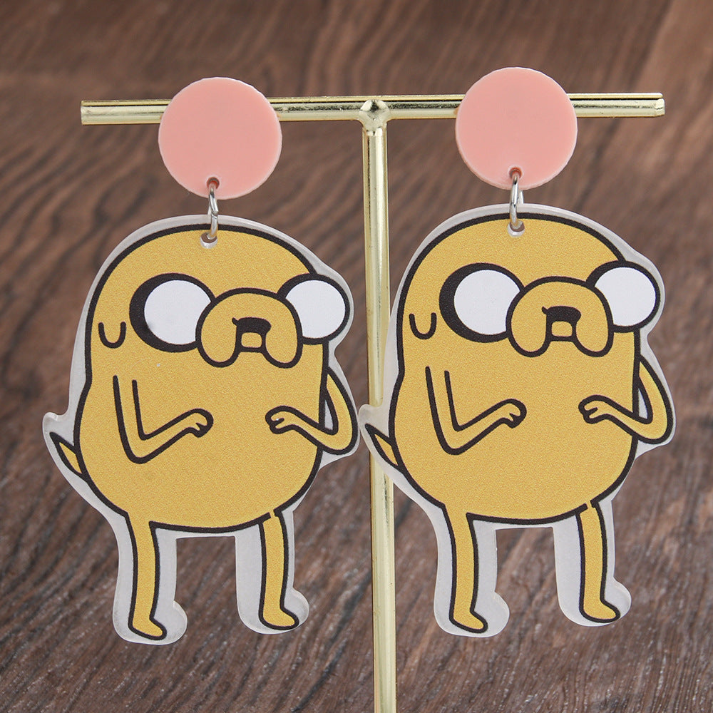 Wholesale Cartoon Cute Acrylic Earrings ACC-ES-ManT018
