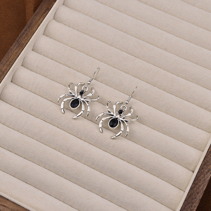 Wholesale Red Gothic  Earrings And Necklace Set Jewelry Accessory Gift For Boutique Resale
