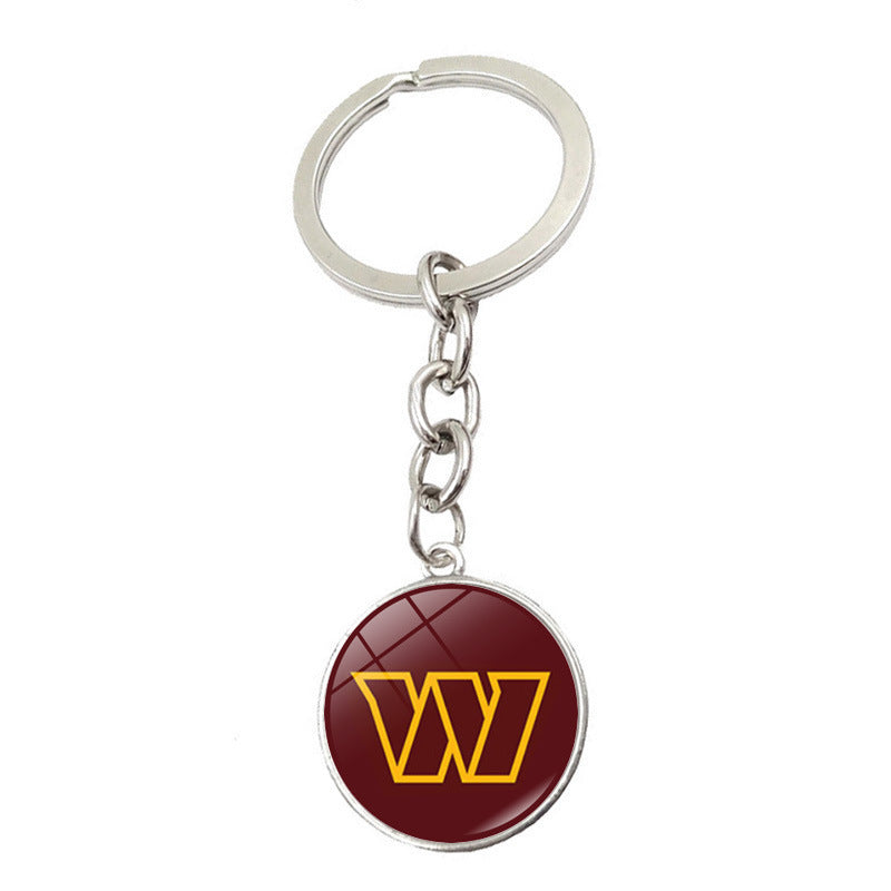 Wholesale Football Team Logo Keychain