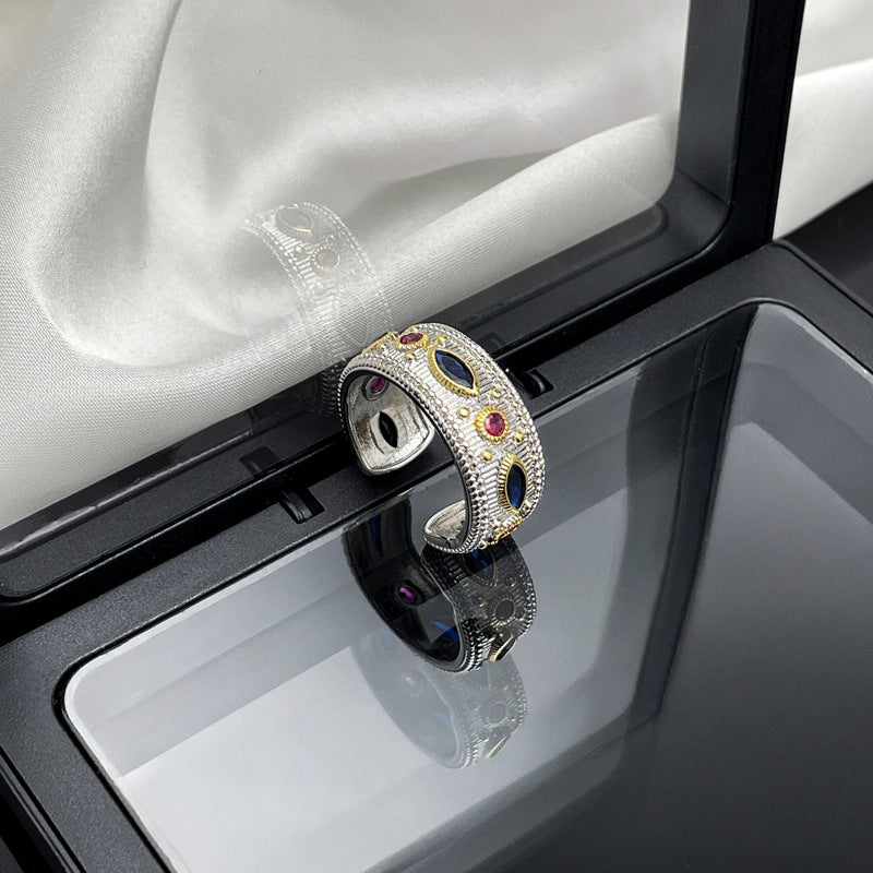 Wholesale  Retro Lace Open Ring