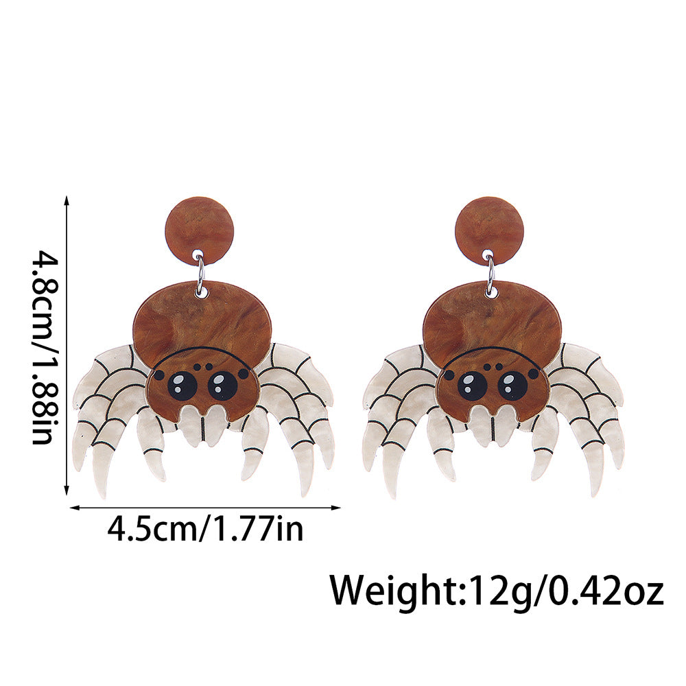 Wholesale  Brown  Acrylic Earrings