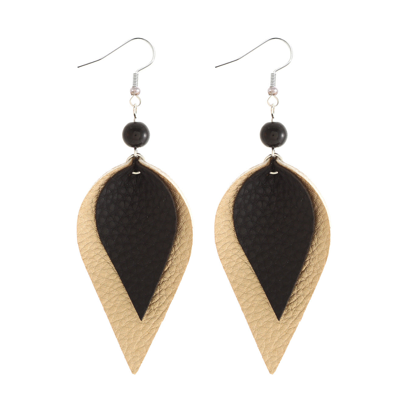 Wholesale  fashion multi-layer leather earrings