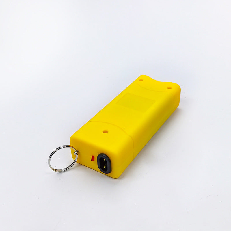 Wholesale Colorful sequins solid color multifunctional rechargeable flashlight keychain accessories