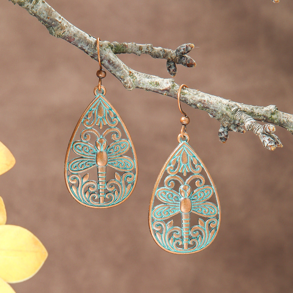 Wholesale Bohemian Long Tassel Earrings Zinc Alloy Jewelry Accessory