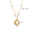 Wholesale 316L Titanium Steel Light Luxury Necklace Natural Stone Shell Fashion 14K Gold Necklace