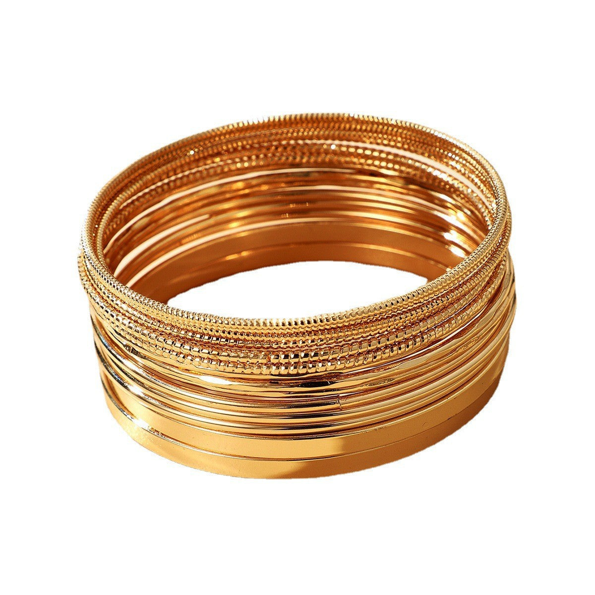 Wholesale Diamond Butterfly Stacked Chain Hip Hop Multi-Layer Bracelet ACC-BT-Gaot001