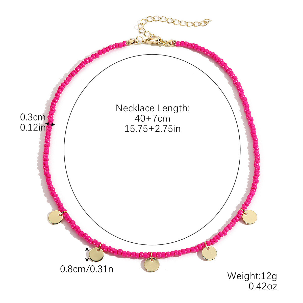 Wholesale  Beaded Necklace Cute Amethyst Natural Stone Beaded l Pearl Necklace suit