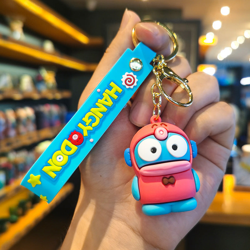 Wholesale Cartoon Cute Silicone Keychains ACCVIP-KC-FanChe002