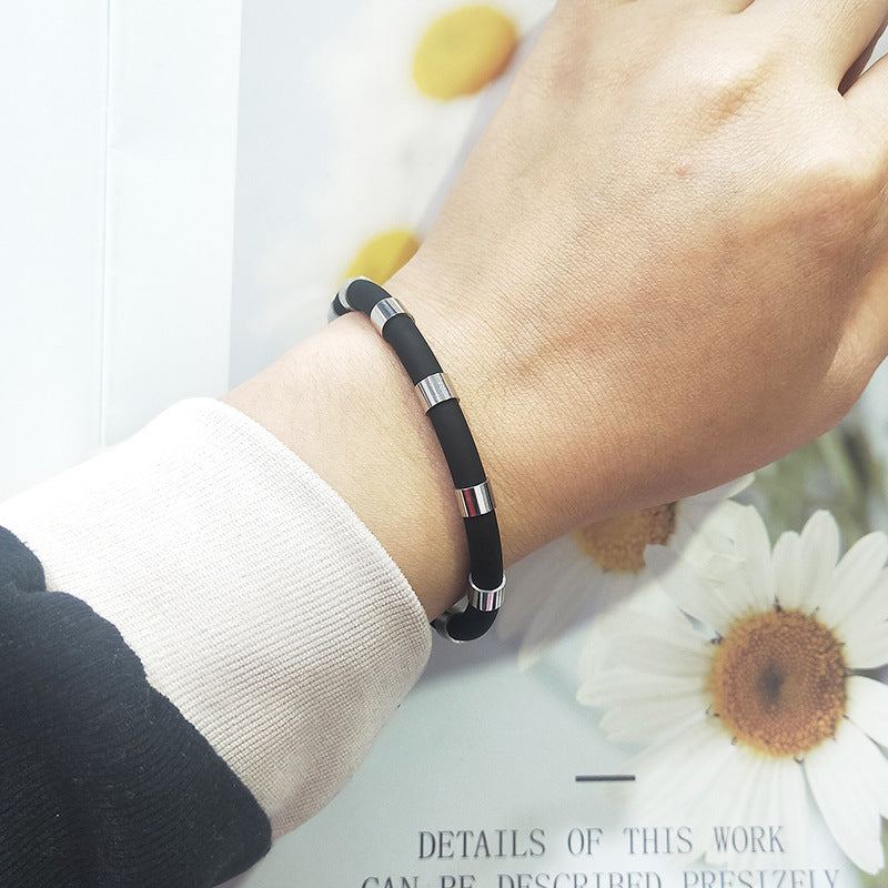 Wholesale Titanium Steel Couple Bracelet