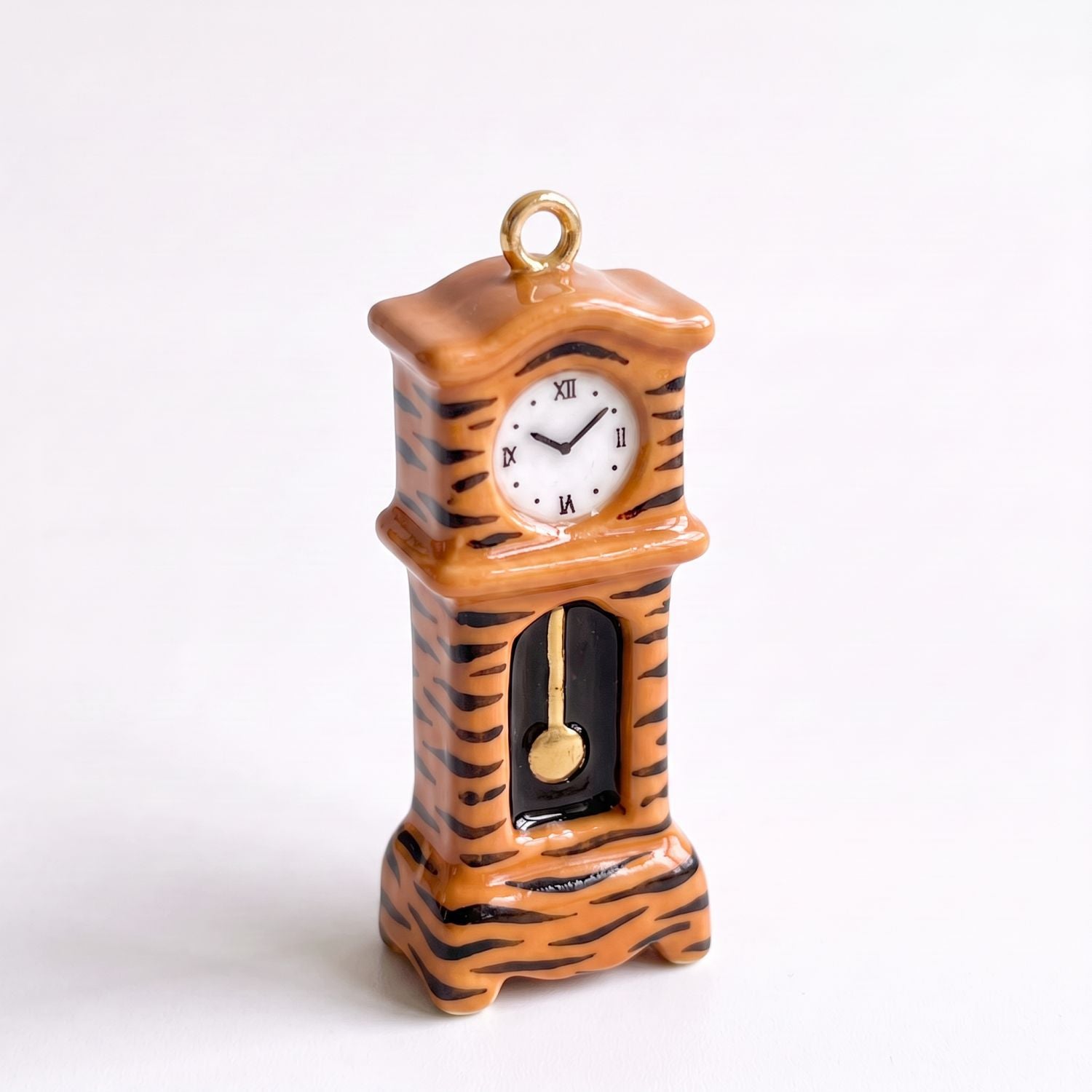 Wholesale Retro Animal Print Miniature Furniture Charms Copper DIY Pendant Necklace Accessory Bag Charm Craft Supply