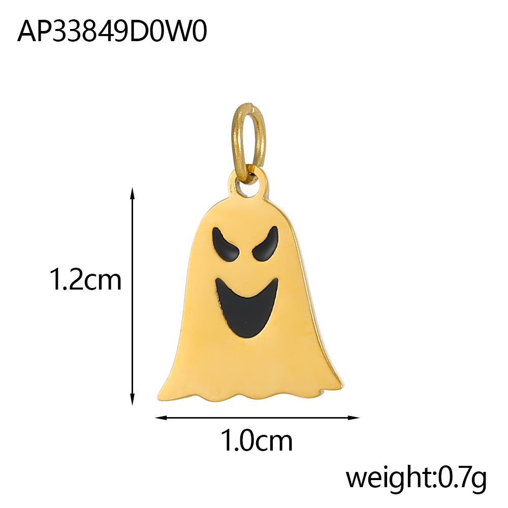 Wholesale  stainless steel skull head pendant