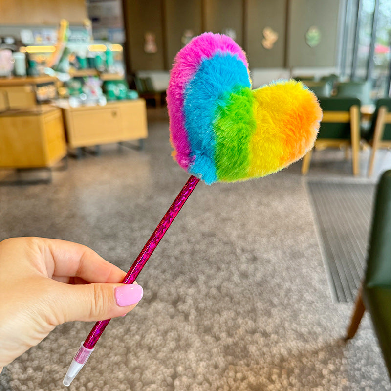 Wholesale Cartoon heart-shaped ballpoint pen