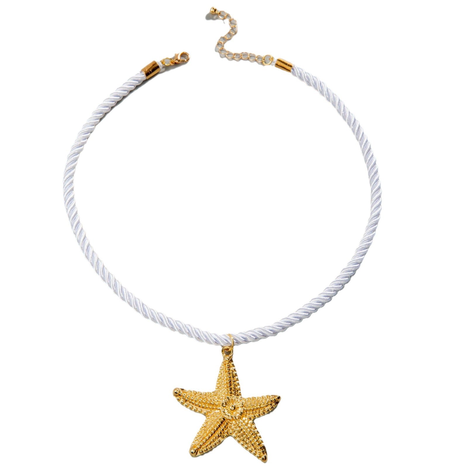 Wholesale  Metal Ocean Style Starfish Pendant Necklace