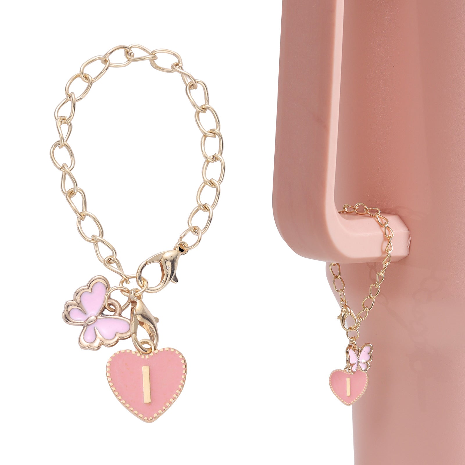 Wholesale 26 English Letter Butterfly Brand Oil Drip Cup Accessories ACC-CA-Hans003