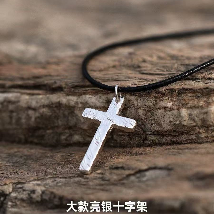 Wholesale Cross Necklace  Irregular Cross Pendant Necklace