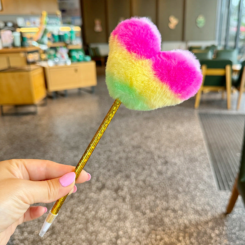 Wholesale Cartoon heart-shaped ballpoint pen