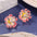 Wholesale Colorful Pearl Flower Enamel Drop Oil Fashionable Earrings