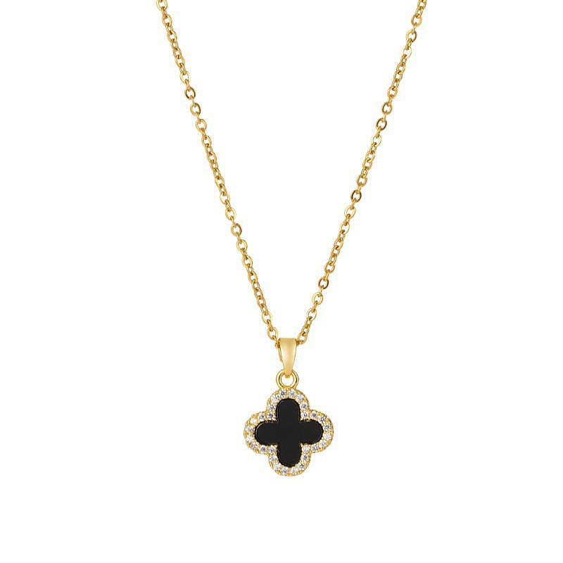 Wholesale  Four Leaf Clover Pendant Necklace