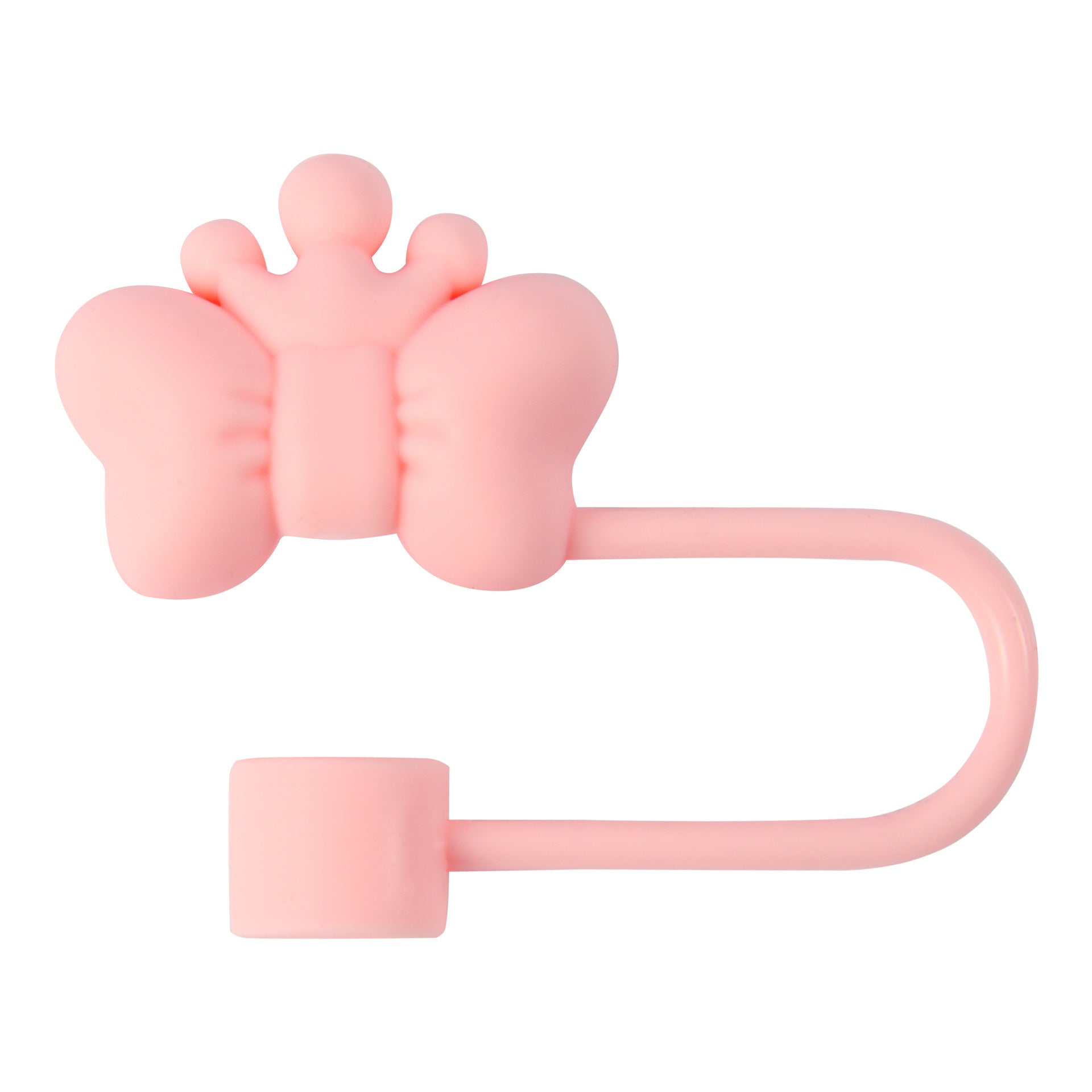 Wholesale  Bow Crown 10mm PVC Soft Straw Tube Cap