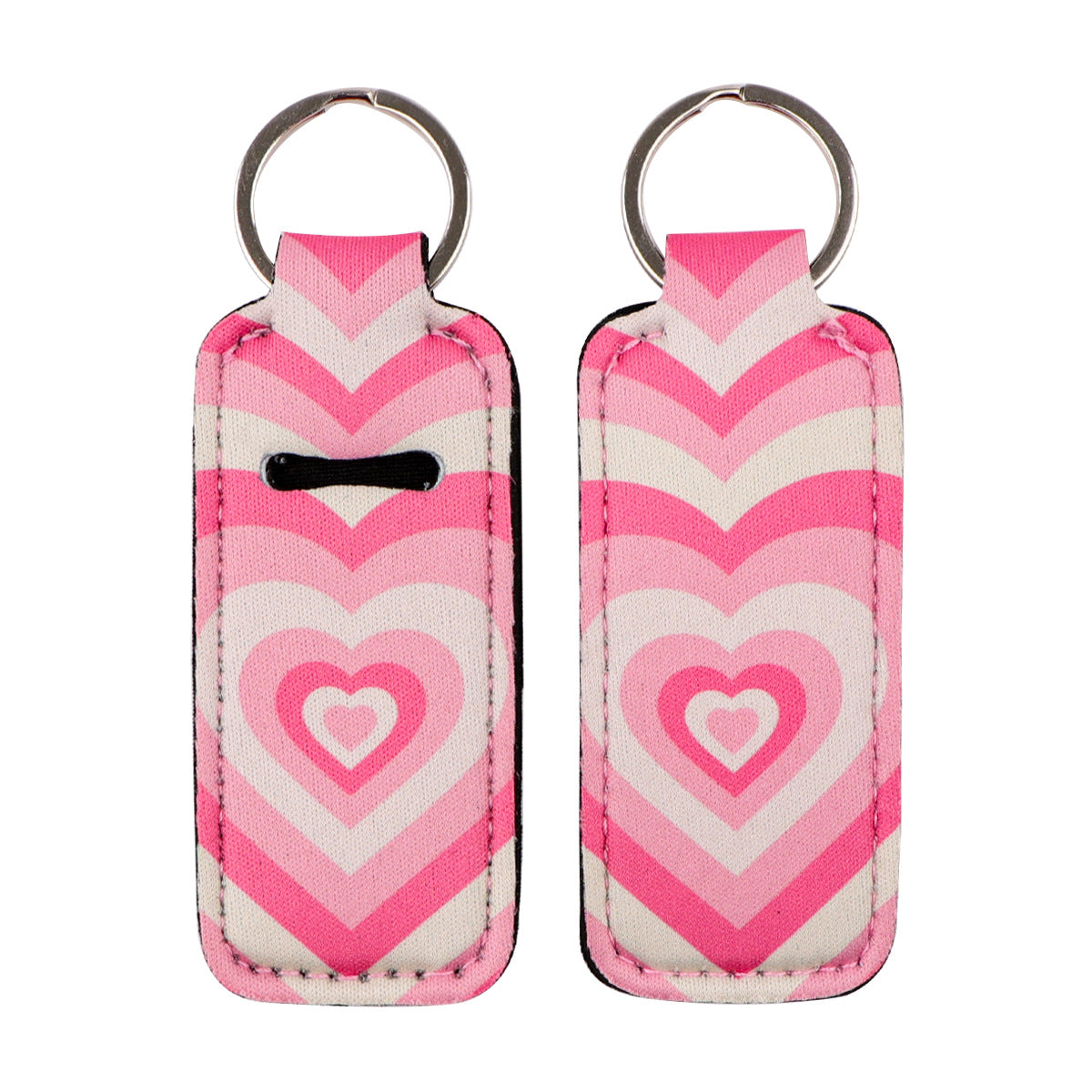 Wholesale 6pcs Love Lipstick Case Keychain