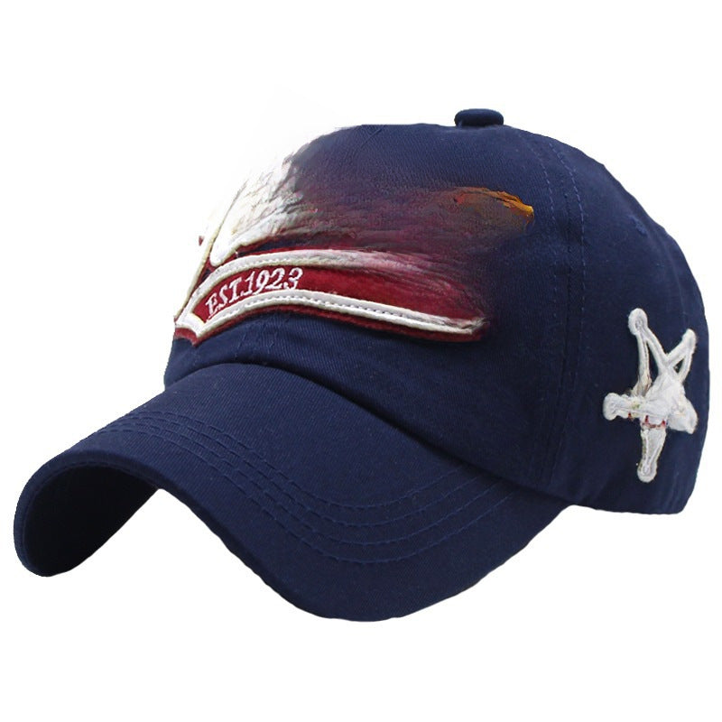 Wholesale  3D three-dimensional embroidery high-grade cotton letter embroidery Rules baseball hat