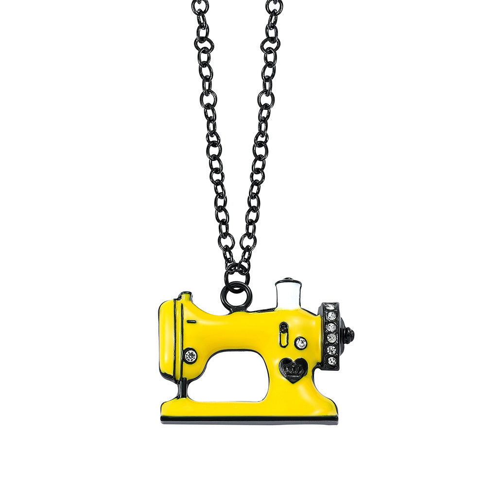 Wholesale sewing machine pendant necklace