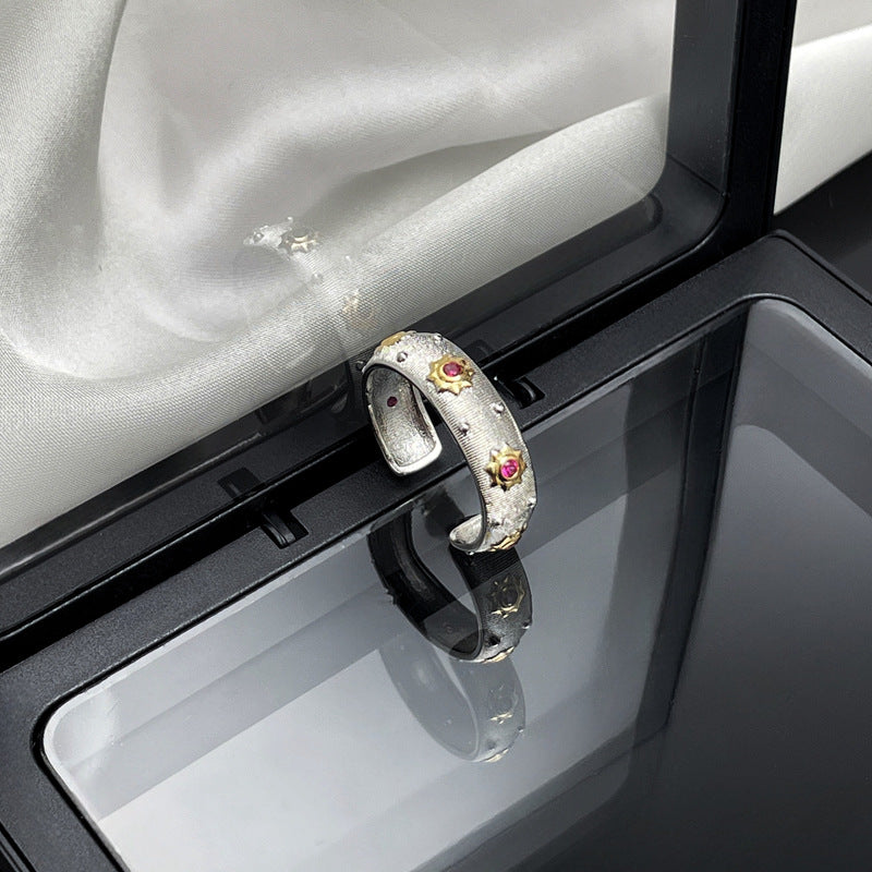 Wholesale  Retro Lace Open Ring