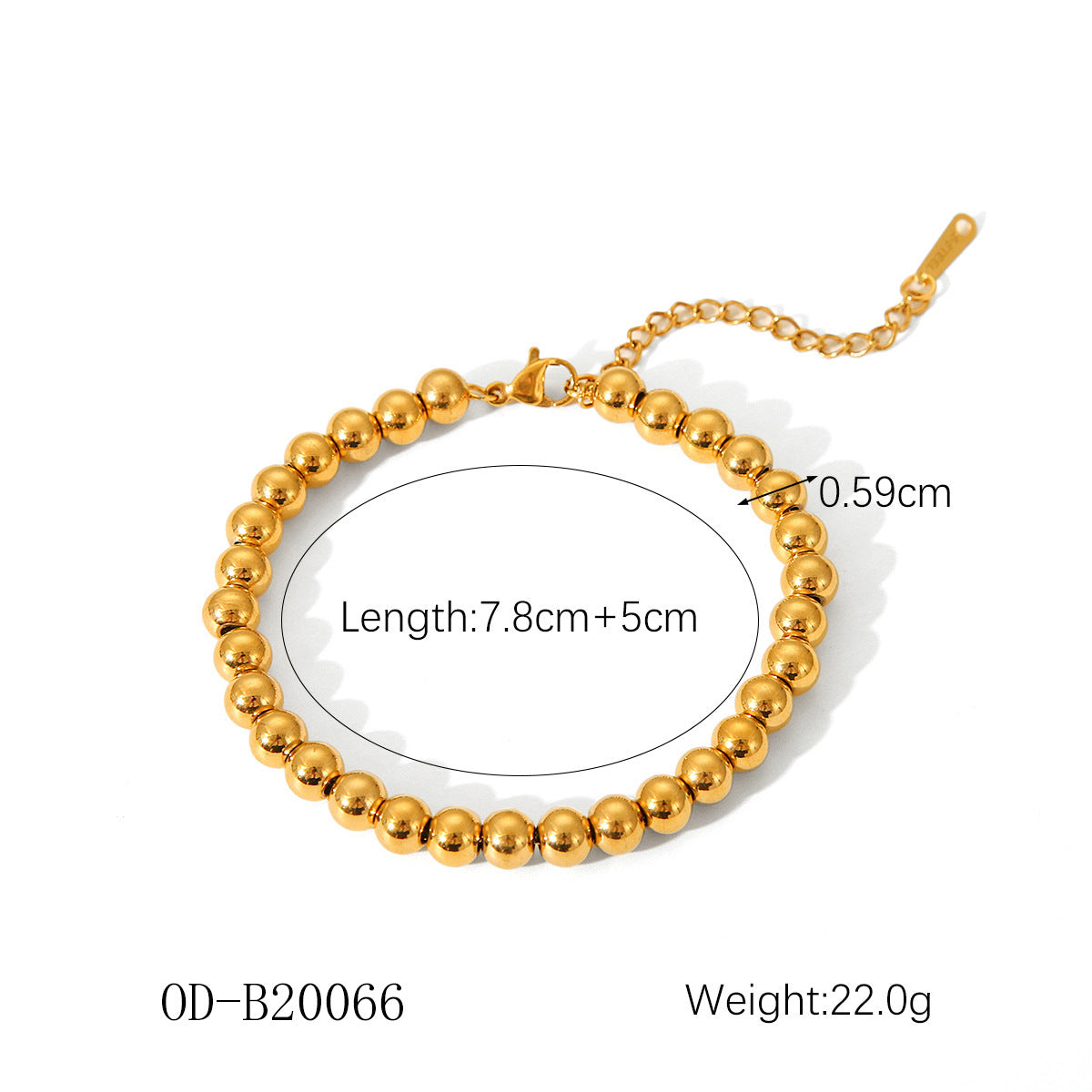 Wholesale  18K Bracelet Stainless Steel Twist Chain Bracelet Cuban Chain
