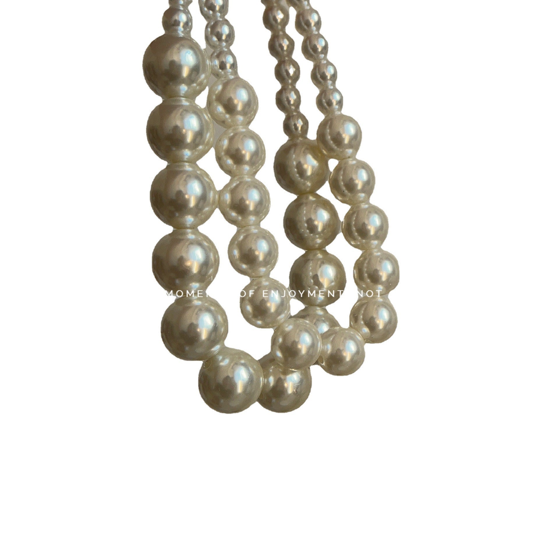 Wholesale  Large high quality Warm Color Pearl Choke Necklace