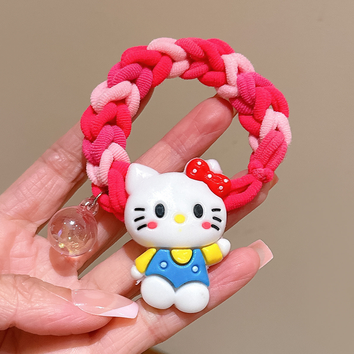 Wholesale Cartoon Cute Kitten Braided Hair Rope ACC-HS-Huidi034