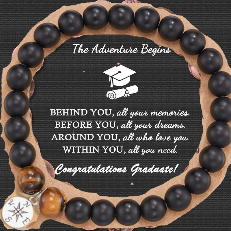 Wholesale Handmade Imperial Stone Compass Beaded Bracelet ACC-BT-zhixiang004