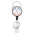 Wholesale Floral Alloy  Retractable Rotating Badge Keychain