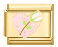 Wholesale 9mm Italian Charm Starter Bracelets DIY square Single Section Creative Stainless Steel Composable Bracelet