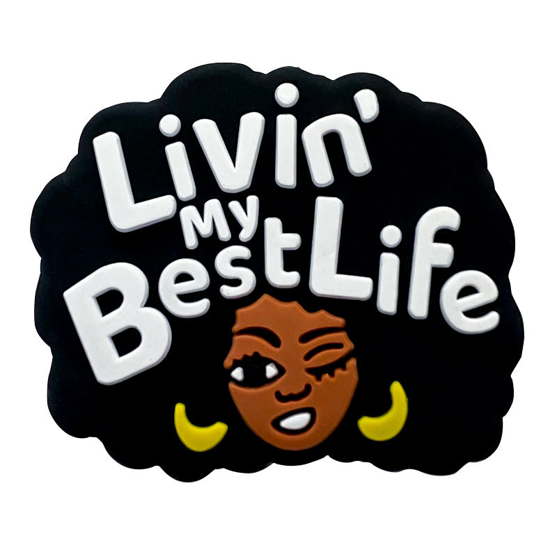 Wholesale 10pcs Silicone Beads Girls Beads DIY Handmade Beaded Pen Accessories ACC-BDS-WDX046