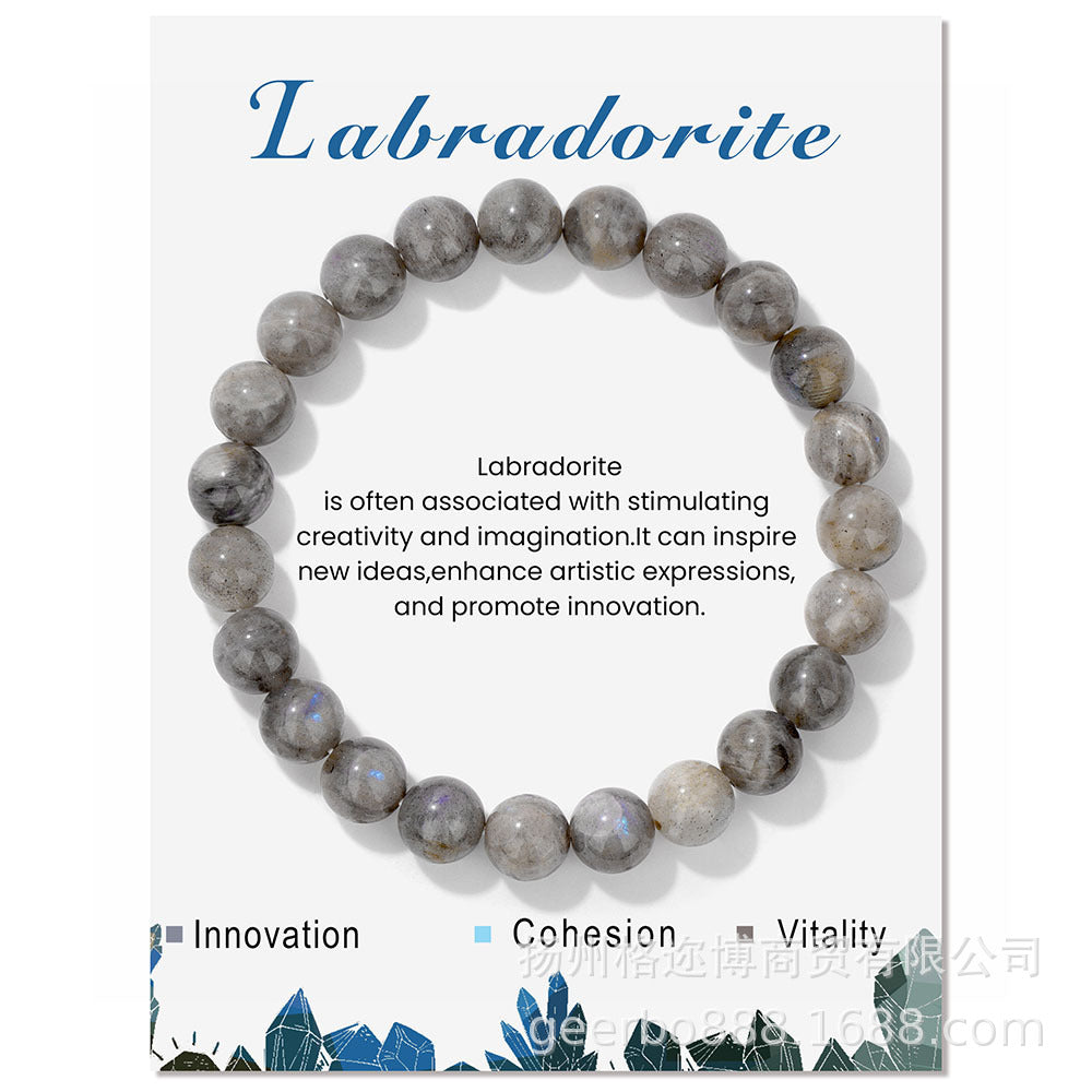 Wholesale Colorful Natural Stone Bracelets ACC-BT-GEB003