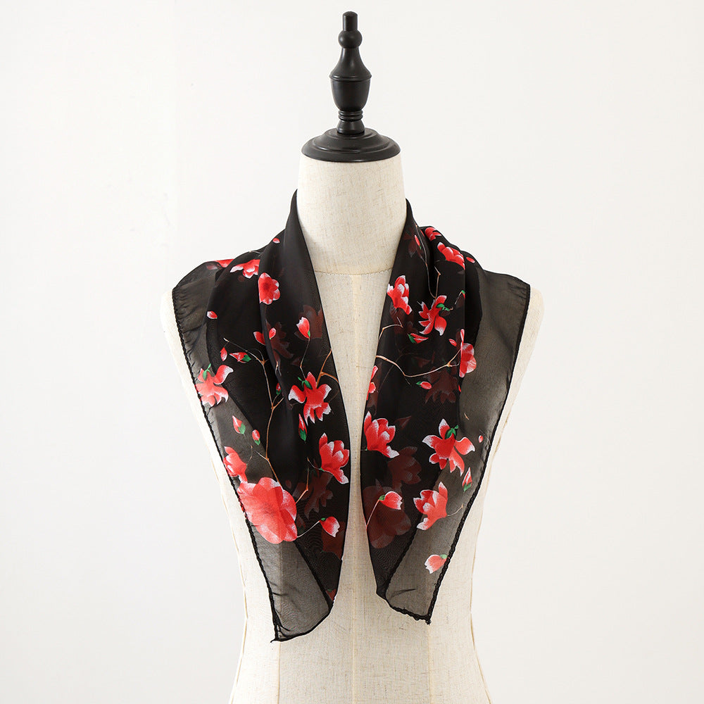 Wholesale Leopard print large square scarf