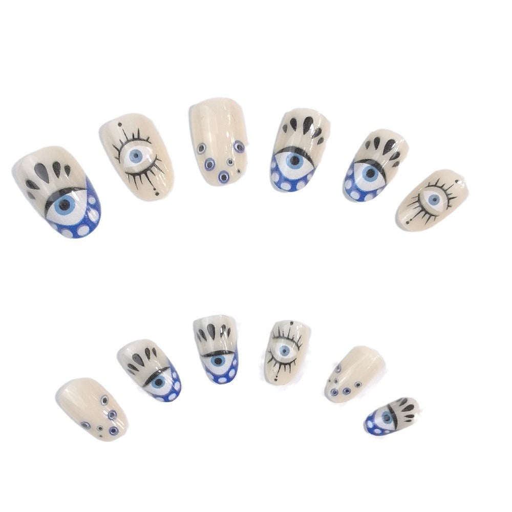 Wholesale 24 Pieces/box Press-on Nails Kits Nail Stickers ACC-NS-XingNai002