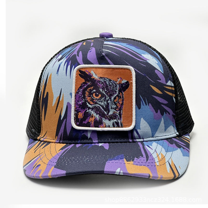 Wholesale Animal embroidery baseball cap