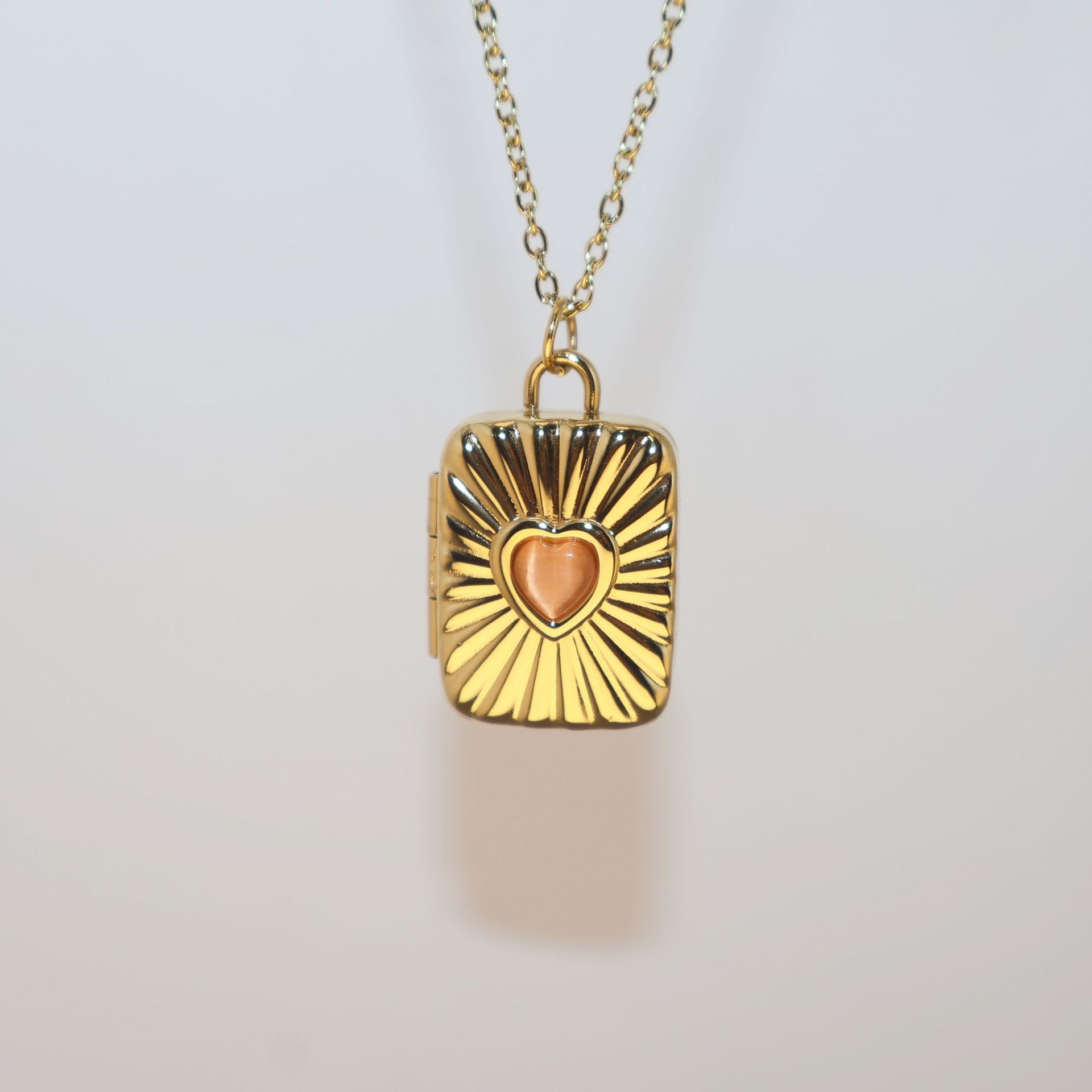 Wholesale stainless steel couple book engraved DIY opening and closing album love letter clavicle necklace