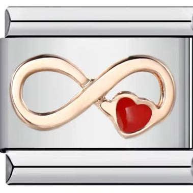 Wholesale Italian Charm Bracelet 9mm DIY Splicing Neck Anchor Stainless Steel Composable Bracelet