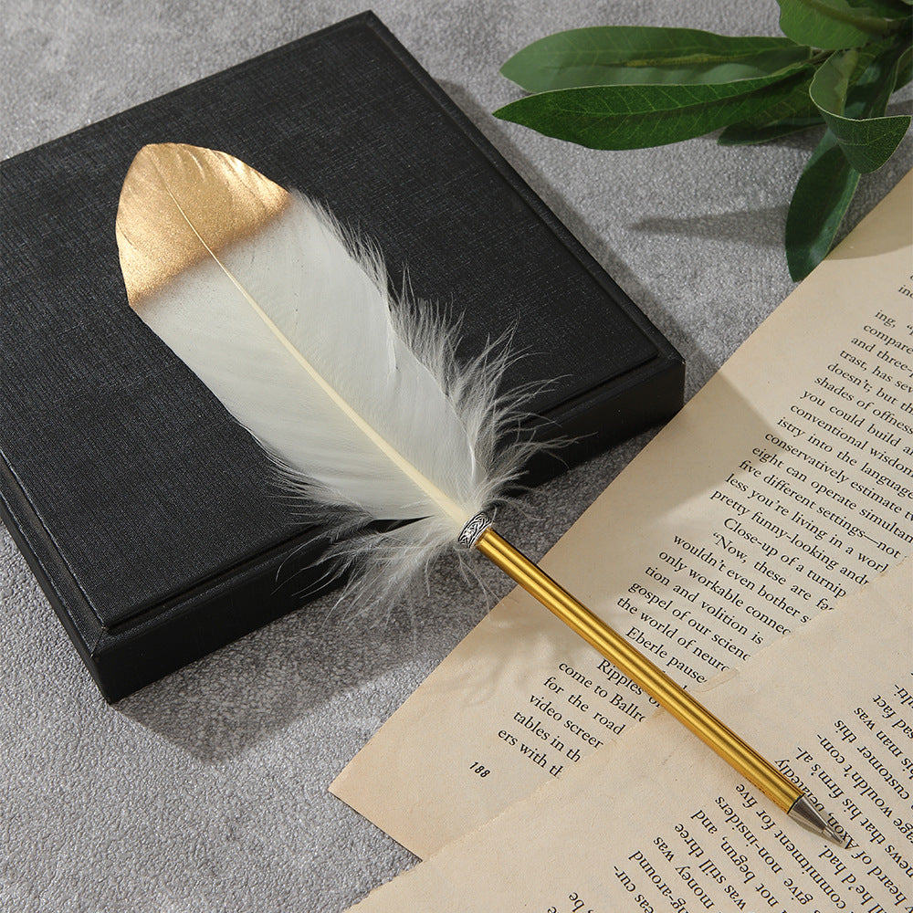 Wholesale Exquisite Feather Ballpoint Pen