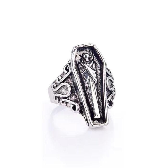 Wholesale Punk Alloy Adjustable Men Rings ACC-RS-NaiHong001