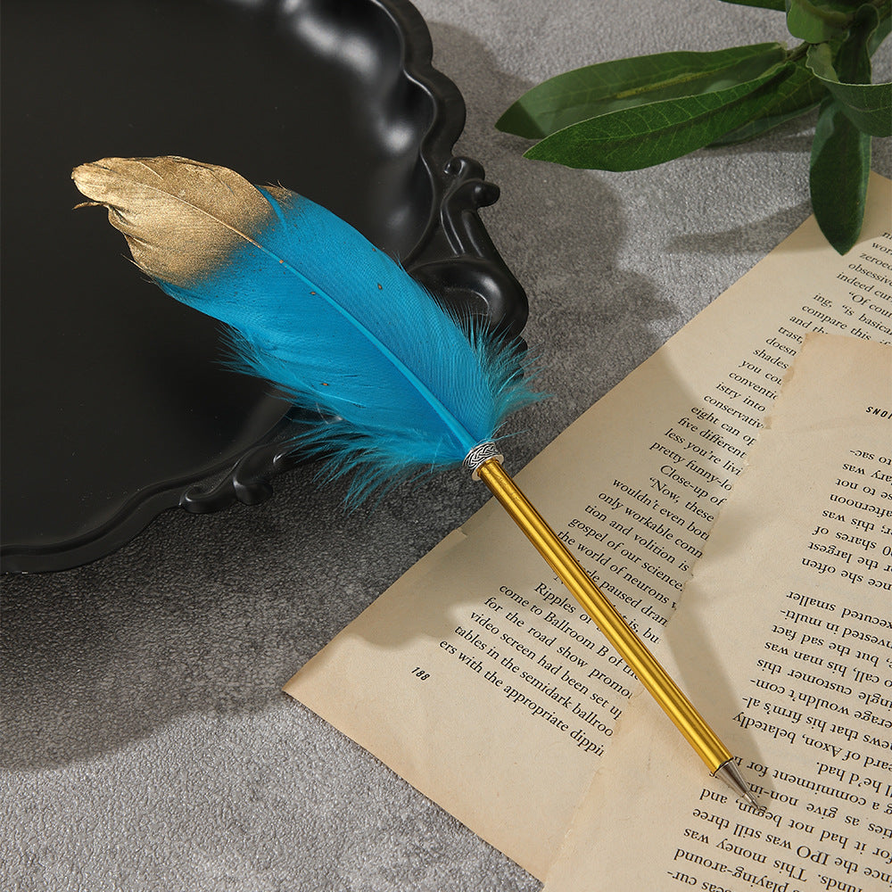 Wholesale Exquisite Feather Ballpoint Pen
