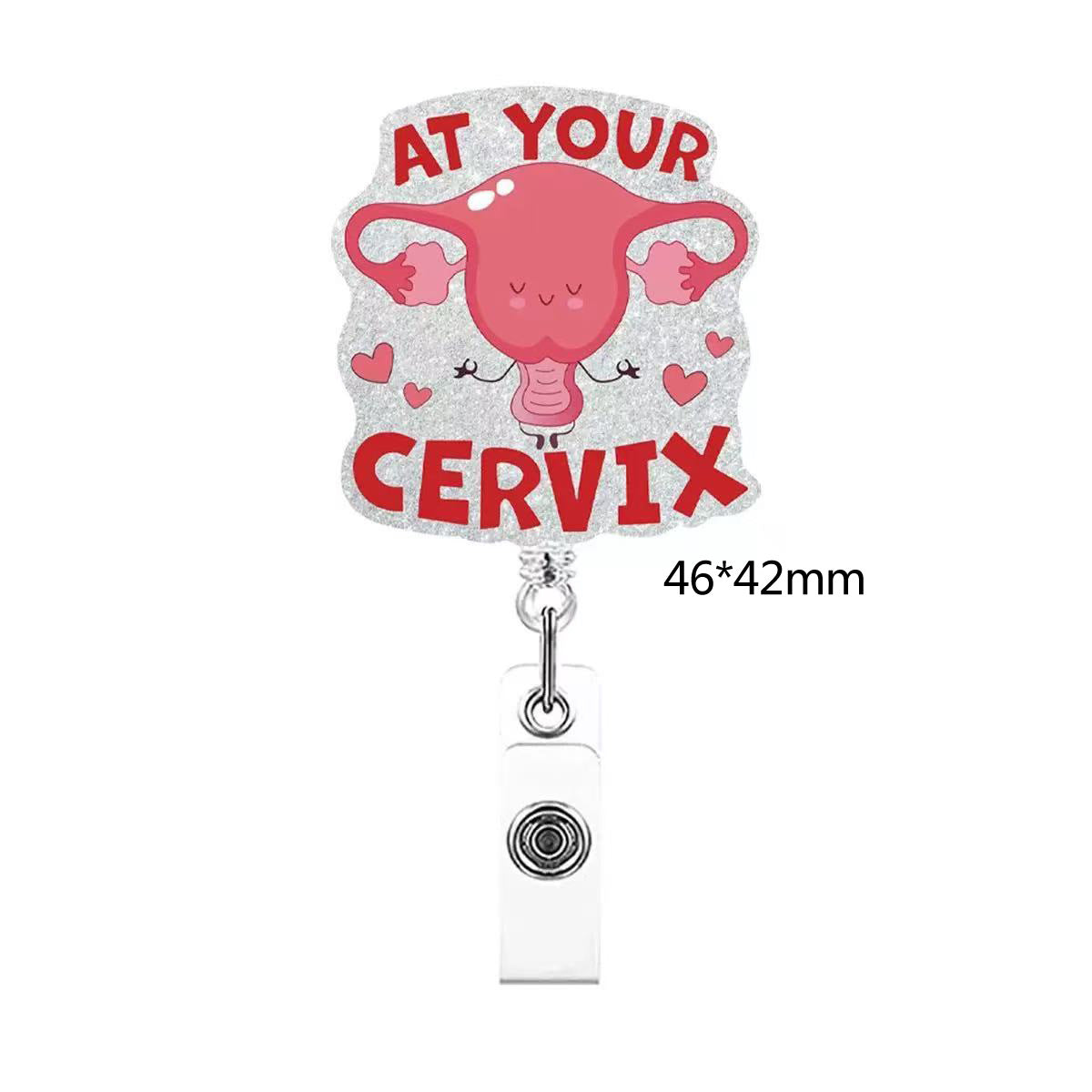 Wholesale cartoon pull-tab doctor and nurse name badges  Keychains