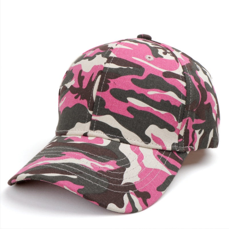 Wholesale Camouflage Baseball Cap  Casual Fashion Velcro Cap Sunscreen Sunshade Hat