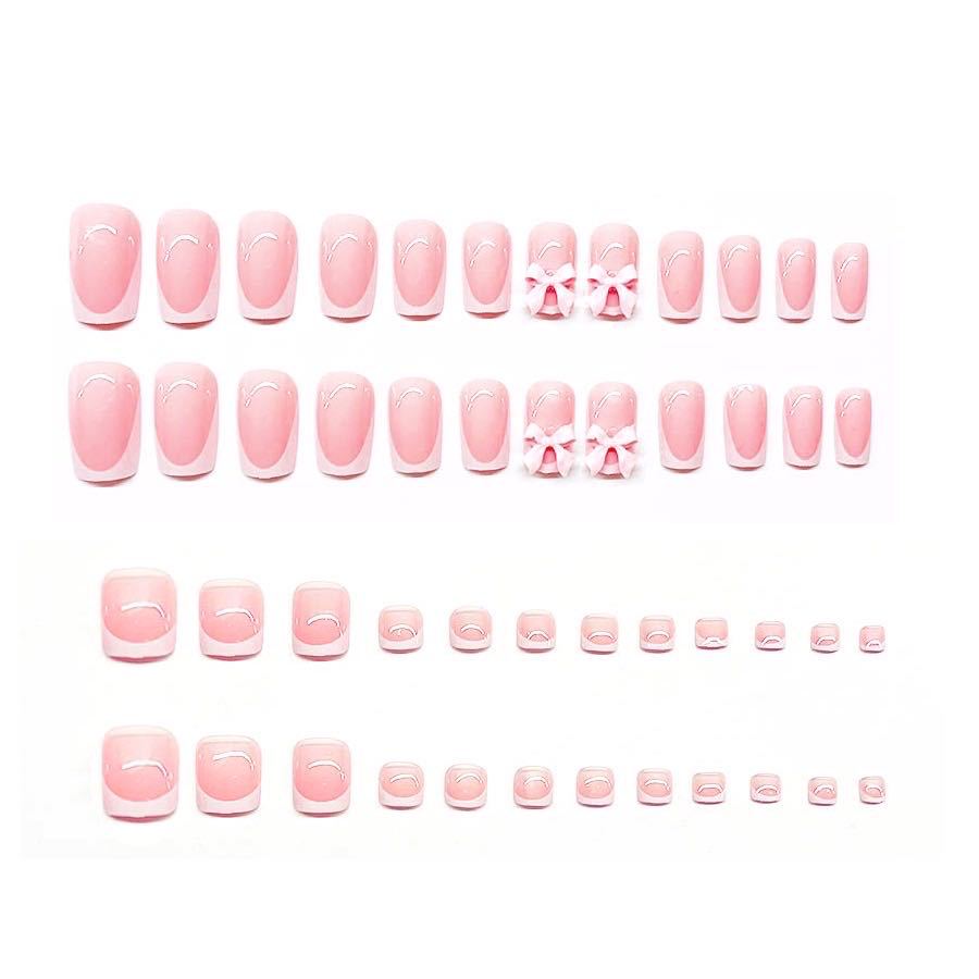 Wholesale 24 Pieces/box Pearl Butterfly Nails Kits Nail Stickers